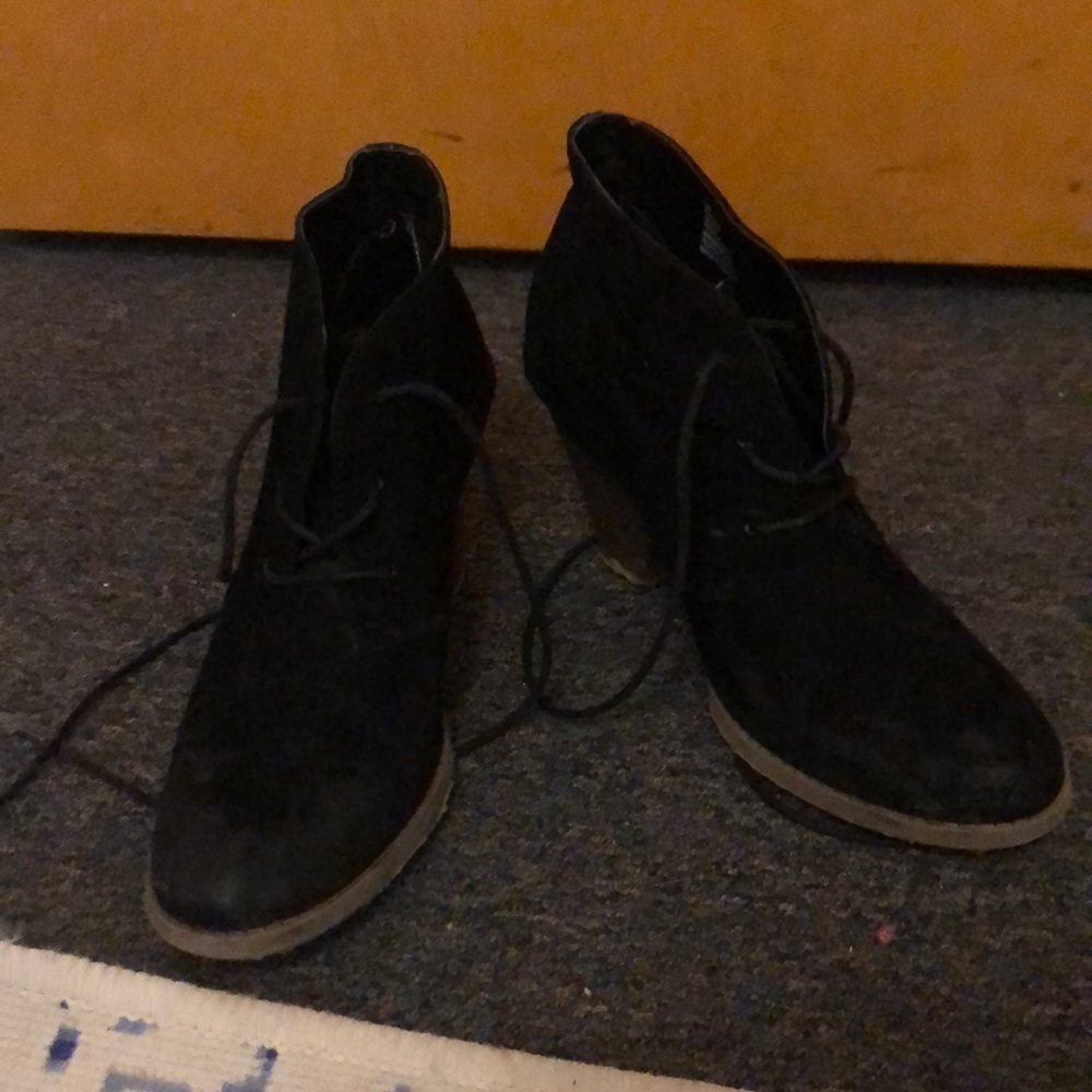 Black booties